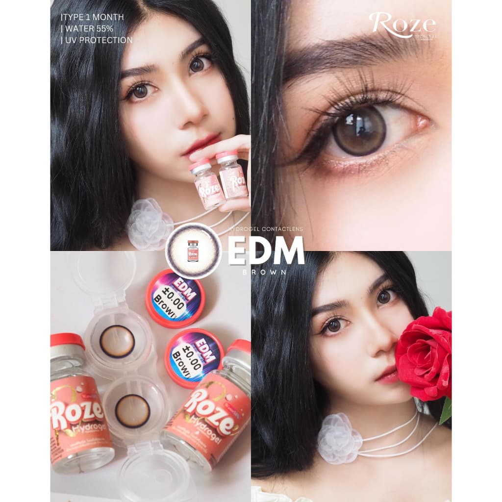 คอนแทคเลนส์ HydrogelขนาดกลางEDM รูปที่ 6