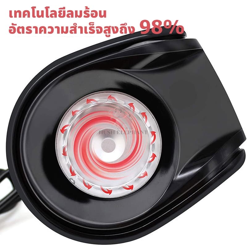 COD popcorn maker เครื่องทำป๊อปคอร์น เครื่องทำป๊อปคอร์นอัตโนมัติ 1200W ลมร้อน ไร้น้ำมัน popcorn machine รูปที่ 5