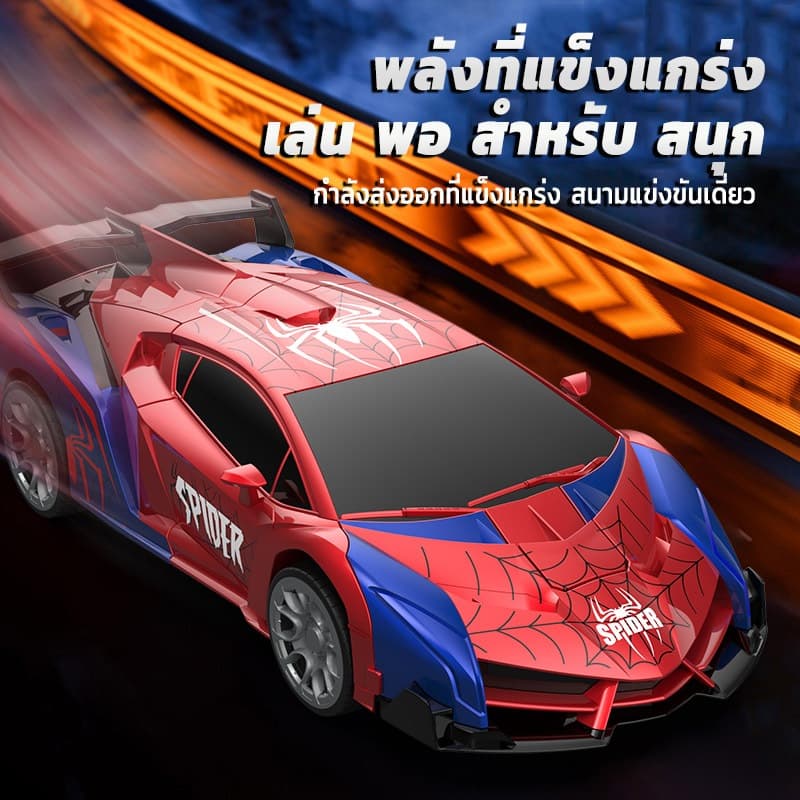 รถบังคับ รถบังคับวิทยุ 2.4G รถบังคับเเรงๆ แปลงร่างเป็นหุ่นยนต์ rc car รถบังคับของเล่น ของเล่นเด็ก รูปที่ 6