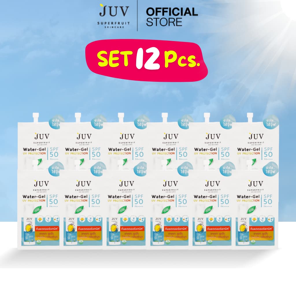 Juv Water Gel UV Protection SPF50 PA++++กันแดดพกพา 7 ml รูปที่ 4