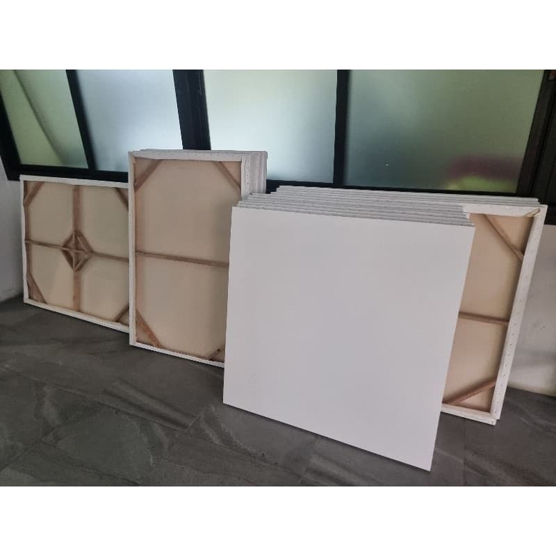 จำหน่ายเฟรมผ้าใบ canvas ขนาด 80x100, 80x120, 80x130, 80x150, 80x170 Cm. ขาวและดำ รูปที่ 4