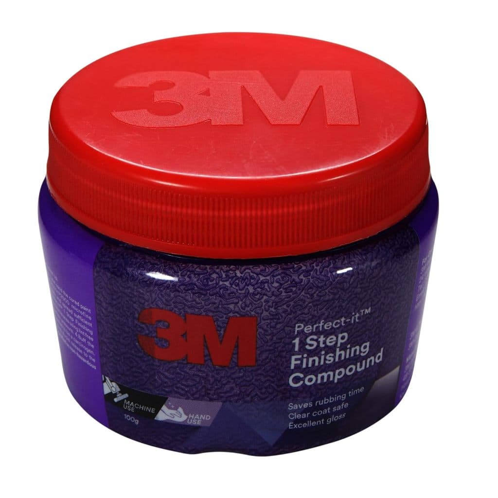 3M 1 STEP FINISH COMPOUND น้ำยาขัดสี ลบรอยขนแมวขั้นตอนเดียว 100 กรัม / 1กป รูปที่ 3