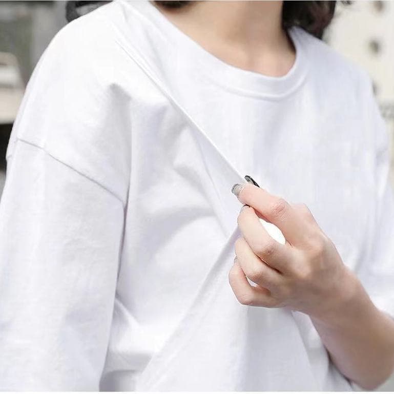 BIBELOT เสื้อคุณแม่ สำหรับให้นม over size มาพร้อมจุดให้นม สินค้า จากไทย รูปที่ 6