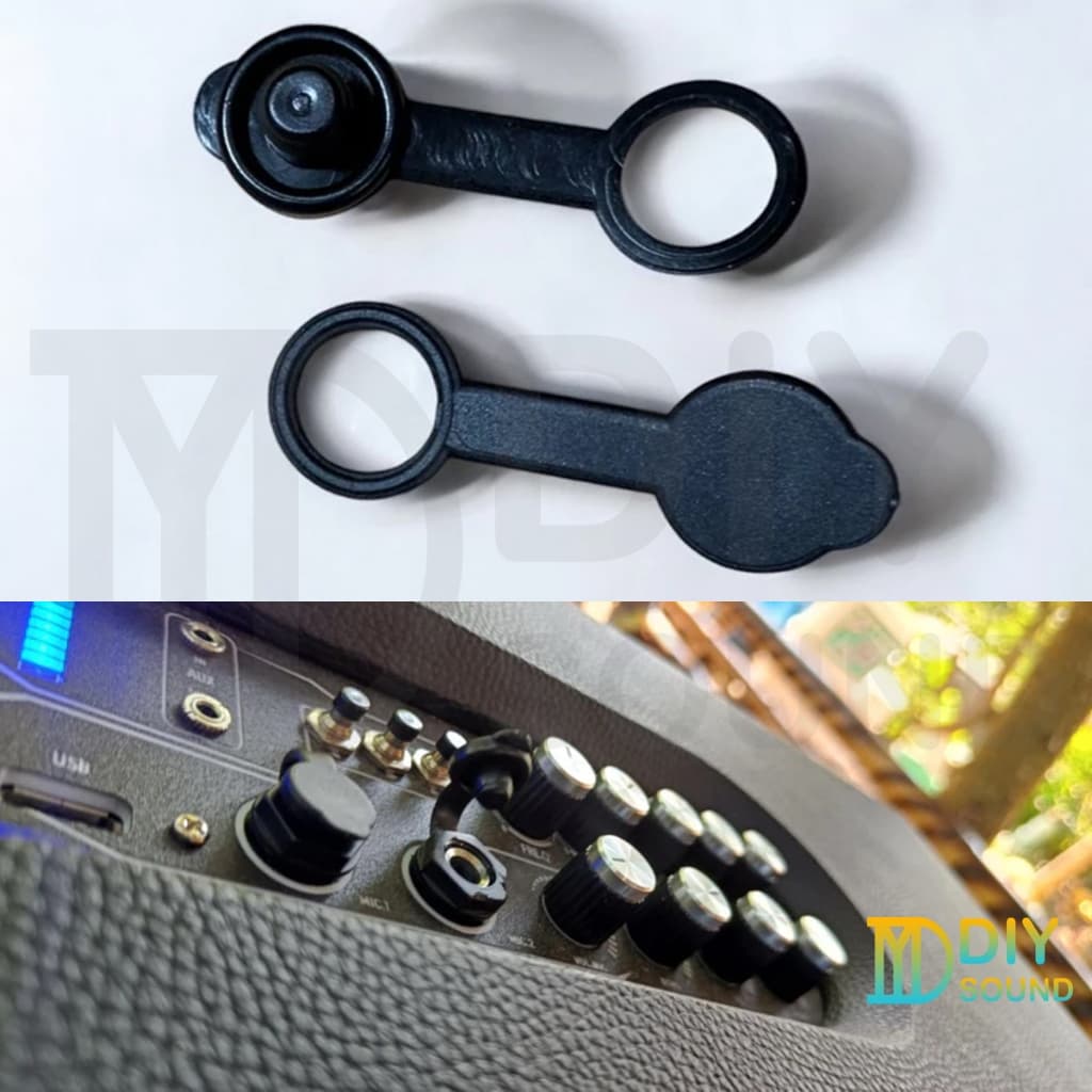 DIYsound กล่องครอบรูเสียบไมค์ZK-AMPกันลมรั่วกันฝุ่น รูปที่ 5
