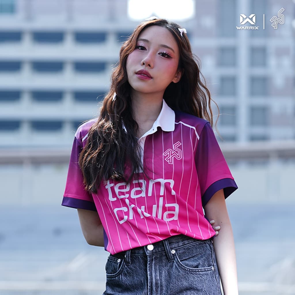 WARRIX เสื้อเชียร์จุฬา Chula Baka Forward - Cheer Polo รูปที่ 7