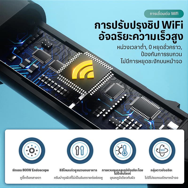 กล้องเล็กมองเห็นชัด! ปลอดภัยสำหรับเด็ก แถมหัวเปลี่ยน 4 อัน รูปที่ 8