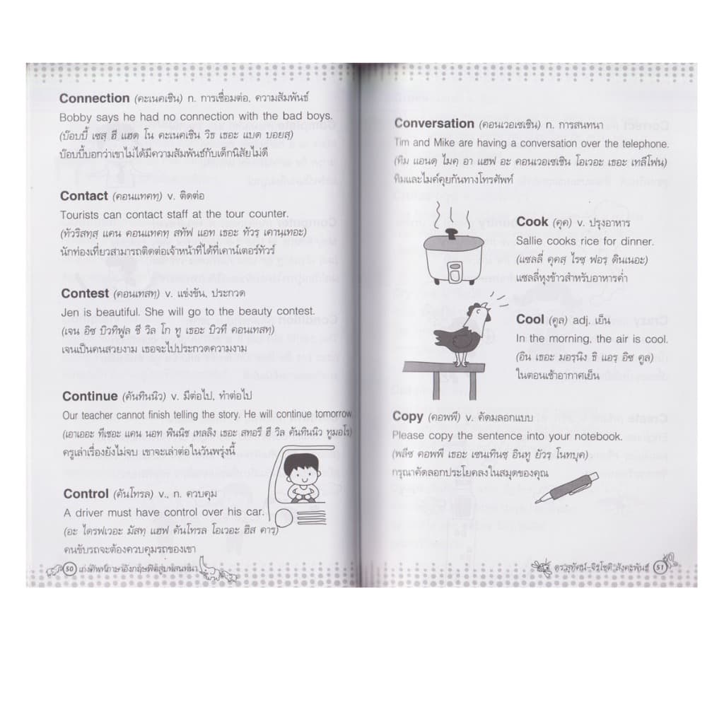 Learning Station - หนังสือเก่งศัพท์ภาษาอังกฤษฟิตสู่บทสนทนา รูปที่ 5