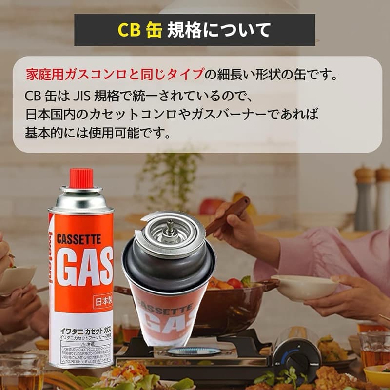 แก๊สกระป๋อง Iwatani Butane Fuel Cassette Gas 250 กรัม รูปที่ 7