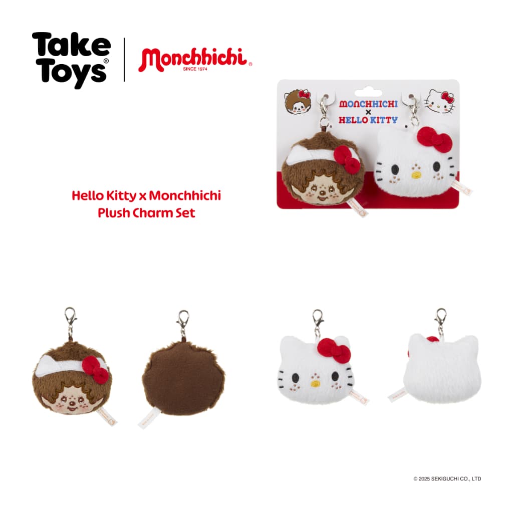 Hello Kitty X Monchhichi - ตุ๊กตามอนชิชิ รูปที่ 8