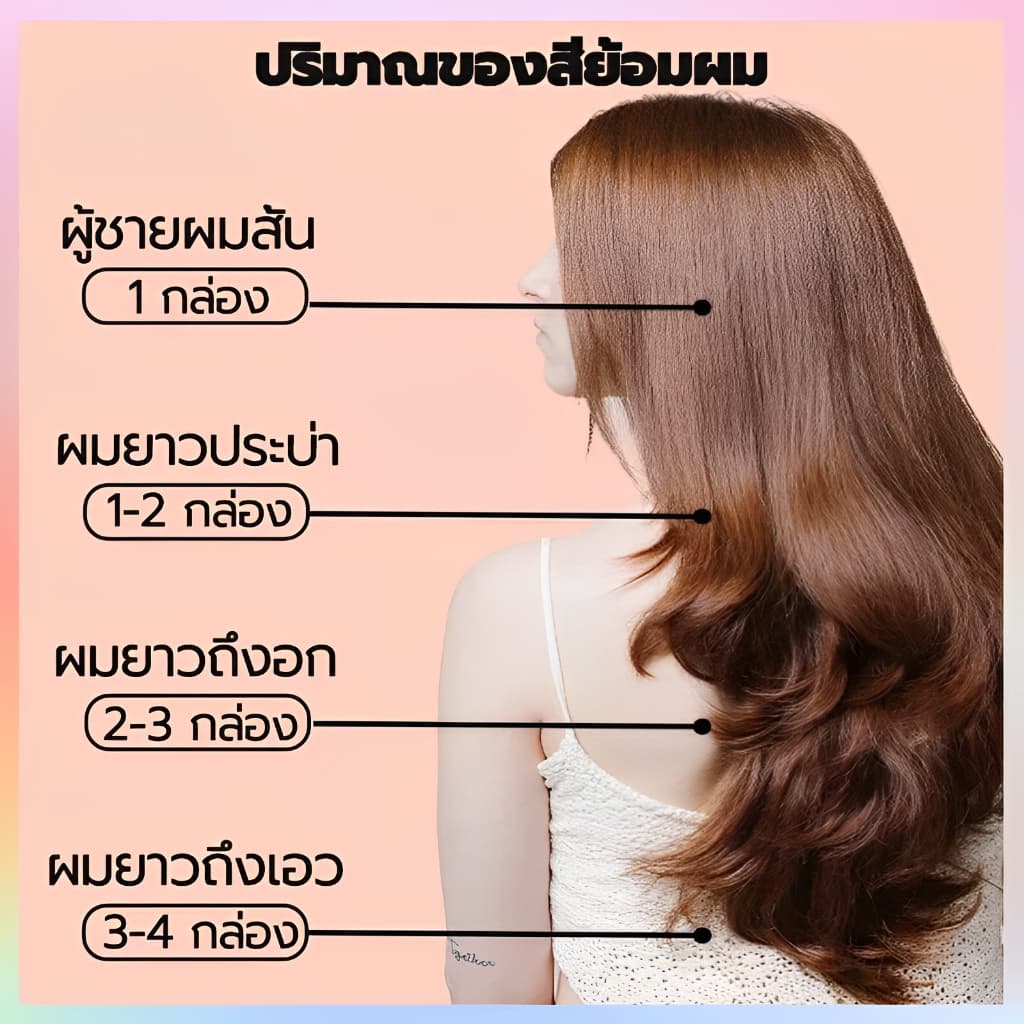 ซื้อ 1 แถม 1ซื้อ 100ml รับฟรี 100mlSTYLE FIT สีย้อมผม ยาย้อมผม สีน้ำตาลเบจ ไม่ต้องกัดสีผม ครีมย้อมผม สีผมจะไม่ทำร้ายผม รูปที่ 6