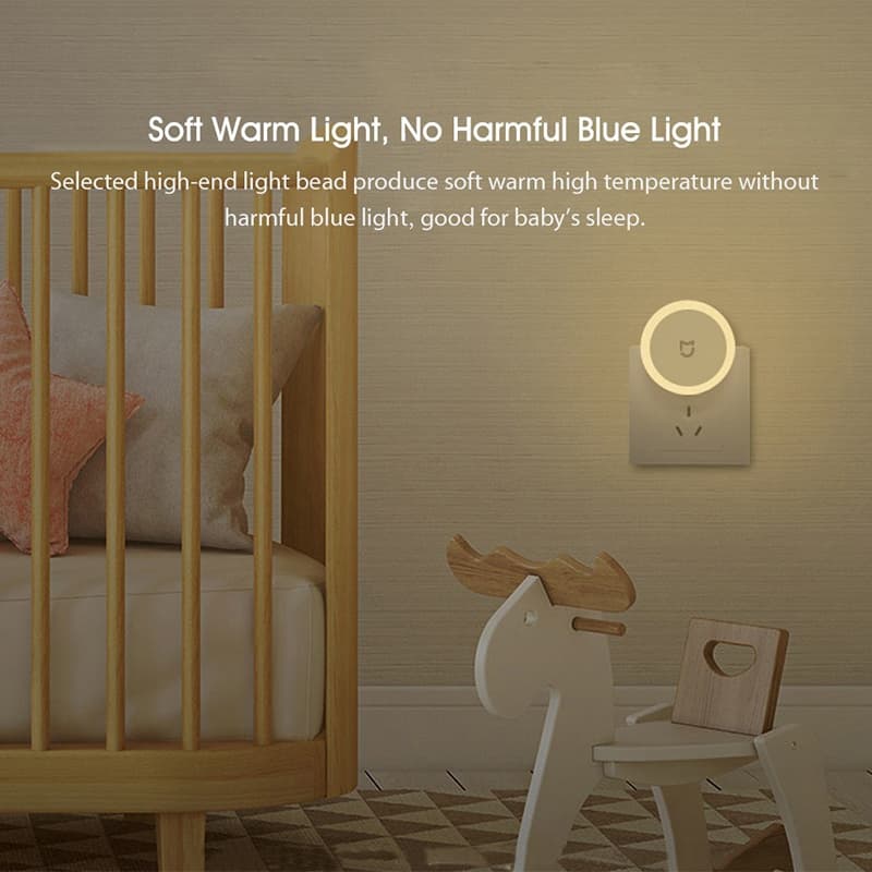 Mijia Plug-In Night Light โคมไฟกลางคืน ไฟกลางคืนเซ็นเซอร์ ประหยัดพลังงาน ไฟสำหรับกลางคืน ไฟติดห้อง รูปที่ 3