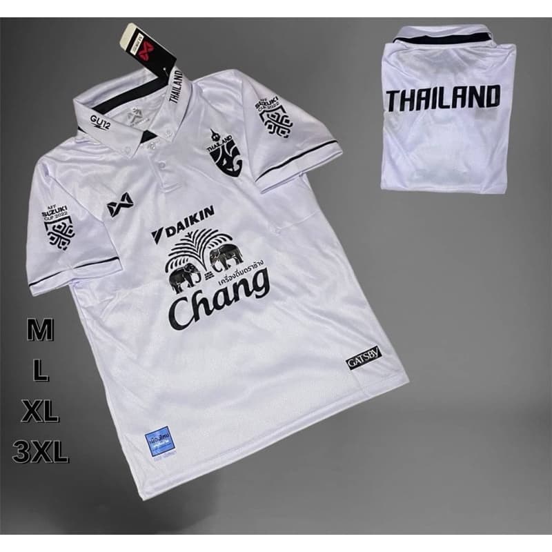 เสื้อกีฬาเสื้อบอลชายคอปกปักโลโก้ทีมชาติไทยเสื้อกีฬาโปโลชาย รูปที่ 7
