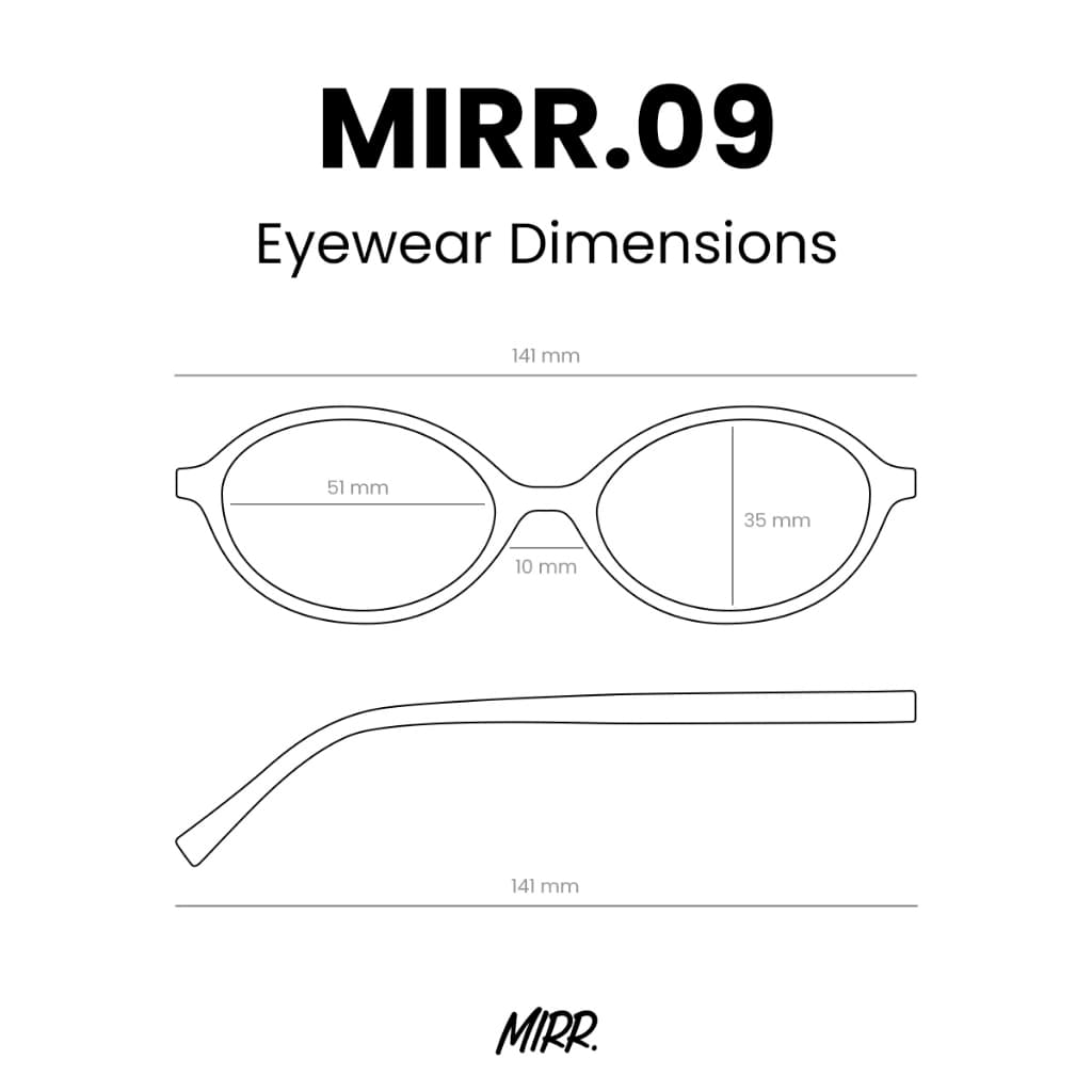 MIRR.09 Tiny Gaze แว่นตากรองแสงสีฟ้า ป้องกันแสง UV400 บริการเปลี่ยนแว่นฟรีถ้าใส่ไม่เข้ารูปหน้า รูปที่ 7