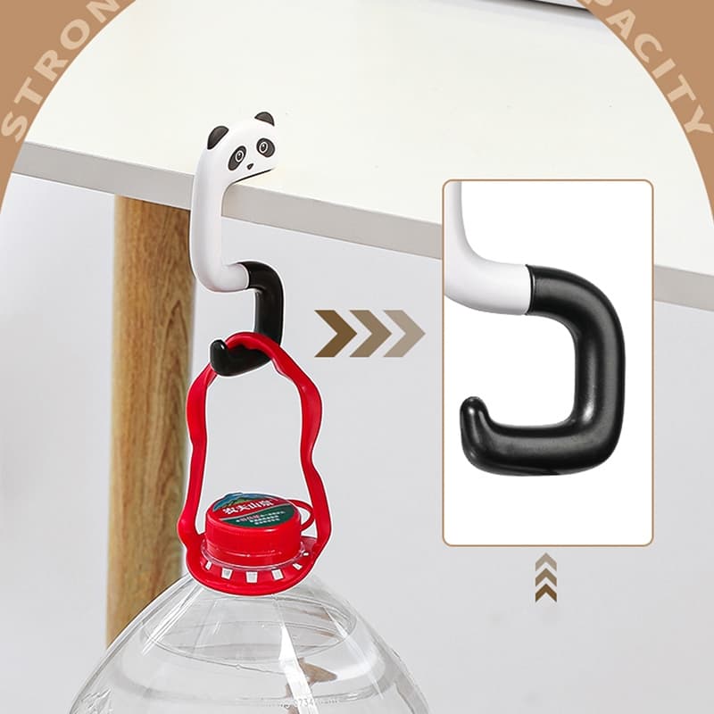 ตะขอแขวนกระเป๋า ลายแมว พกพาพับได้ สัตว์ Bag Hook ตะขอแขวนกับโต๊ะ ตะขออเนกประสงค์ รูปที่ 9