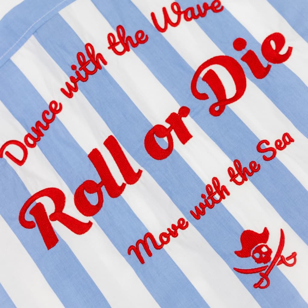 ROLLOR - เสื้อเชิ้ต แขนสั้น Oversize รุ่น ROLL OR DIE SHIRT รูปที่ 4