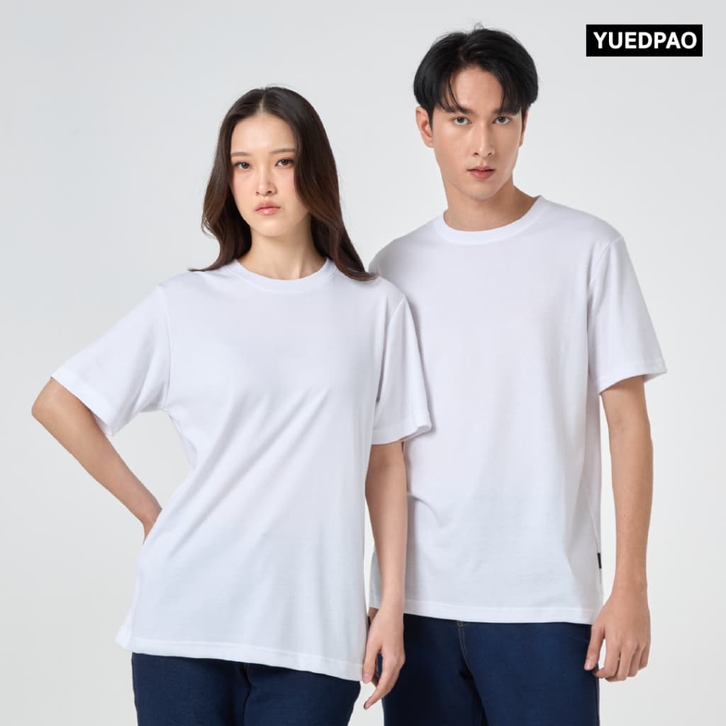 Yuedpao รุ่นโคตรนุ่ม นุ่มตั้งแต่กำเนิด ยืดแต่ไม่ย้วย ยับยากไม่ต้องรีด เสื้อยืดเปล่า เสื้อยืดคอกลม 16 สี รูปที่ 7