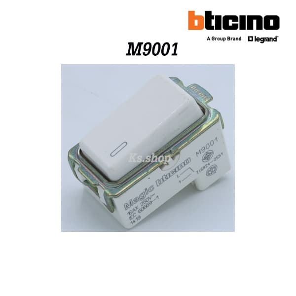 SET บ๊อกซ์กันน้ำ+สวิทซ์บีทิชีโน M9001 สีขาว+บ๊อกกันน้ำ2ช่อง รูปที่ 2