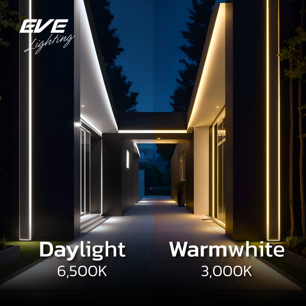 EVE ไฟเส้น แอลอีดี พร้อมอุปกรณ์ รุ่น Strips JAZY 40W ใช้งานภายนอกได้ รูปที่ 7