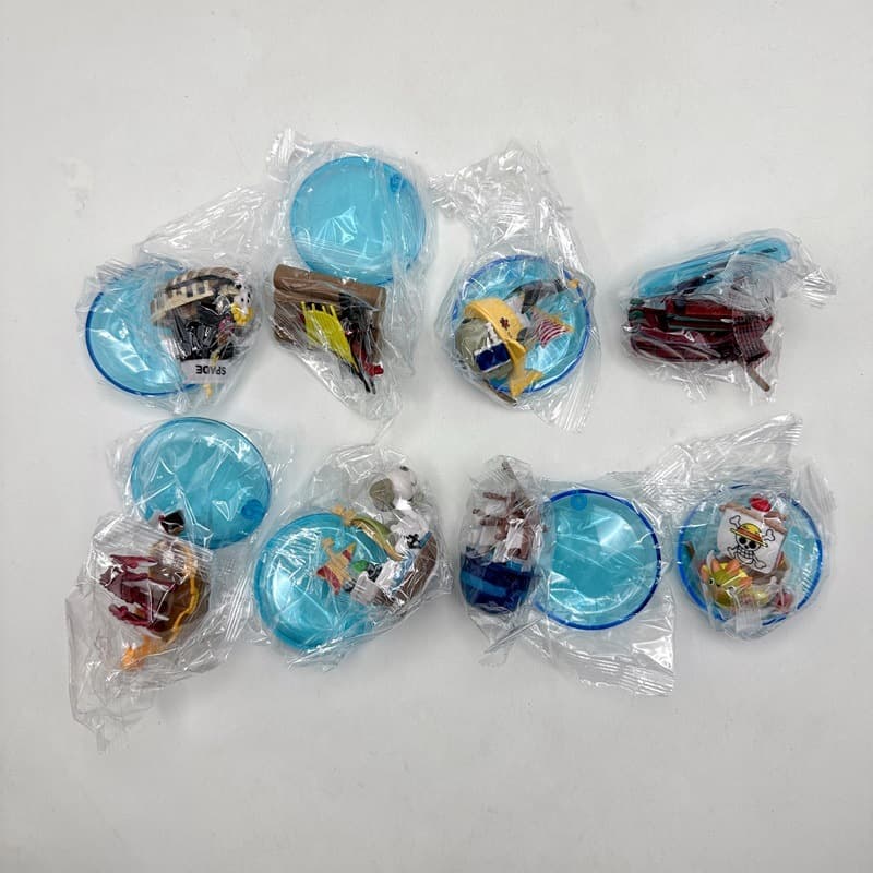 8 ชิ้น/เซ็ตอะนิเมะ One Piece รูป Luffy พัน Sunny Going Merry Marshall D สอนเรือ Boa Hancock เรือโจรสลัด PVC ตัวเลขการกระ รูปที่ 9