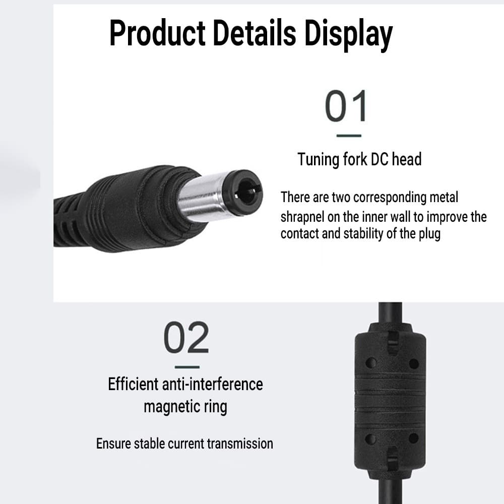 ส่งจากไทยอะแดปเตอร์ไฟฟ้า 12V2A เครื่องชาร์จแบตเตอรี่ลิเธียม สหรัฐอเมริกา สหภาพยุโรป สหราชอาณาจักร ออสเตรเลีย 5V2A รูปที่ 8