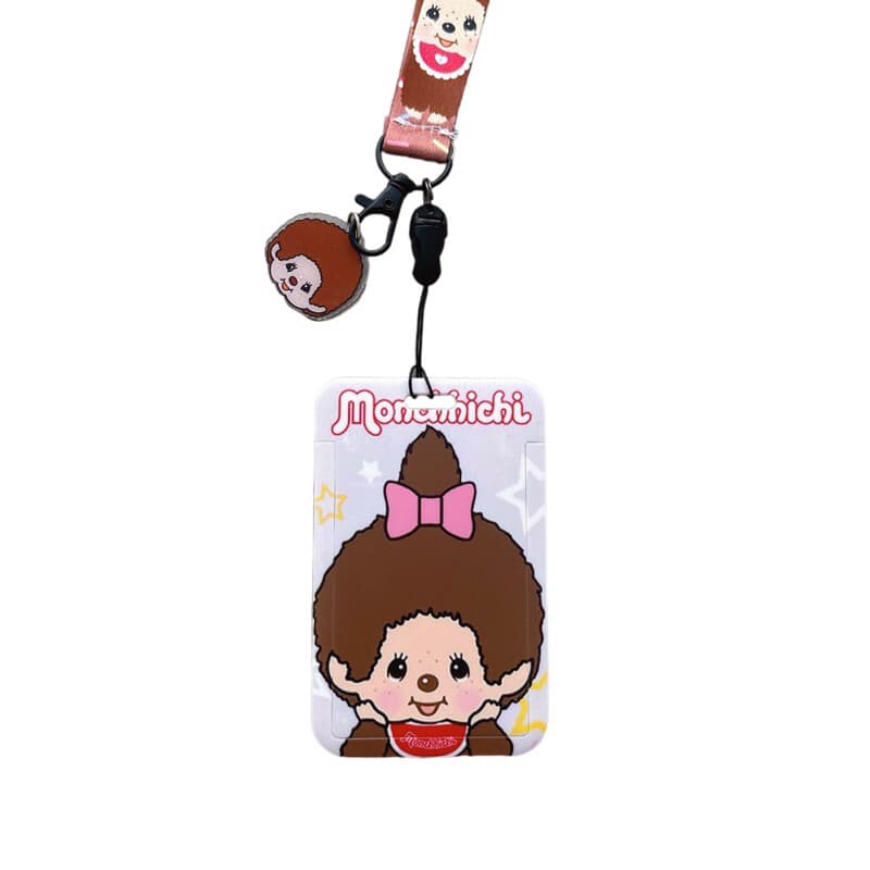 ป้ายใส่บัตรพร้อมสายคล้องคอ Monchhichi รูปที่ 5