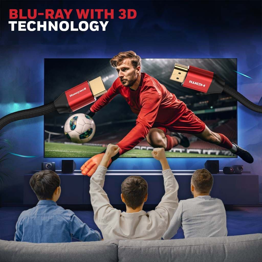 Honeywell HDMI with Ethernet - 2.1 Compliant 48 Gbps 3D / 4K x 2K / 8K @ 60Hz สาย ยาว 1 2 3 5 เมตร รูปที่ 8