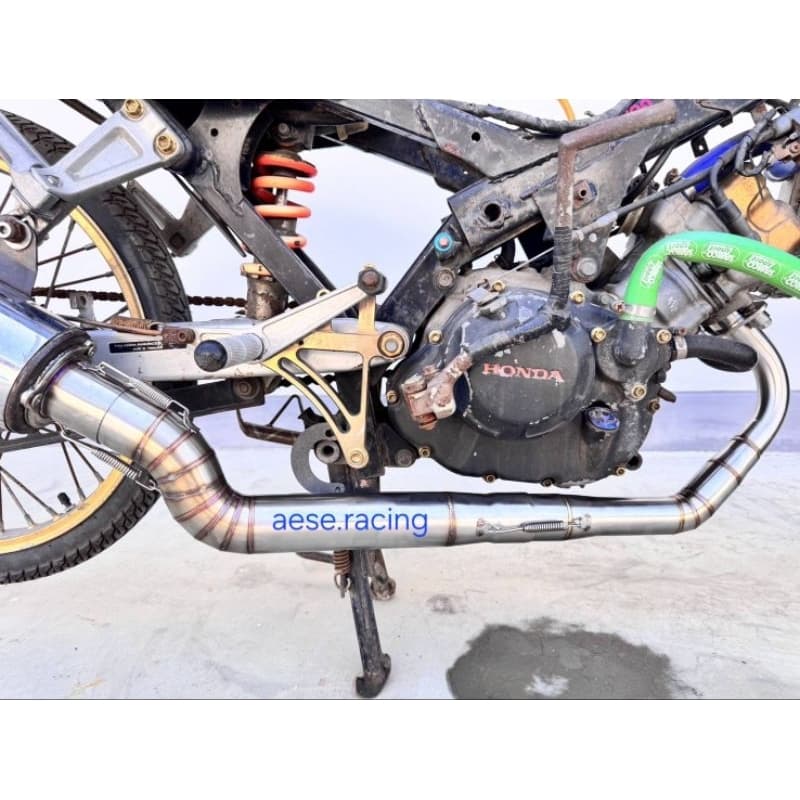 คอท่อSonic 2ท่อน ปลายเดิม2นิ้ว ไล่สเต็ป ปี2000-08ขนาด 32-35-38-44-51 มิล รูปที่ 6
