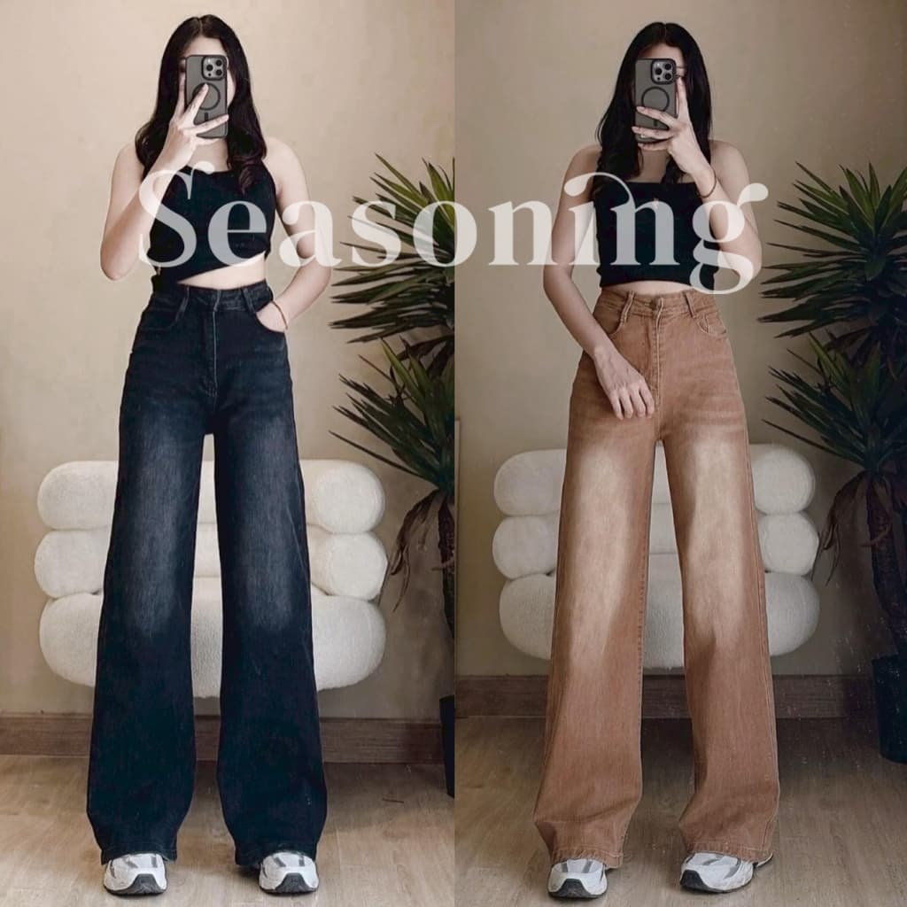 *ยาว 41-42" * Seasoning รุ่น OG มีไซส์ S-7XL ขากระบอกใหญ่ รูปที่ 4