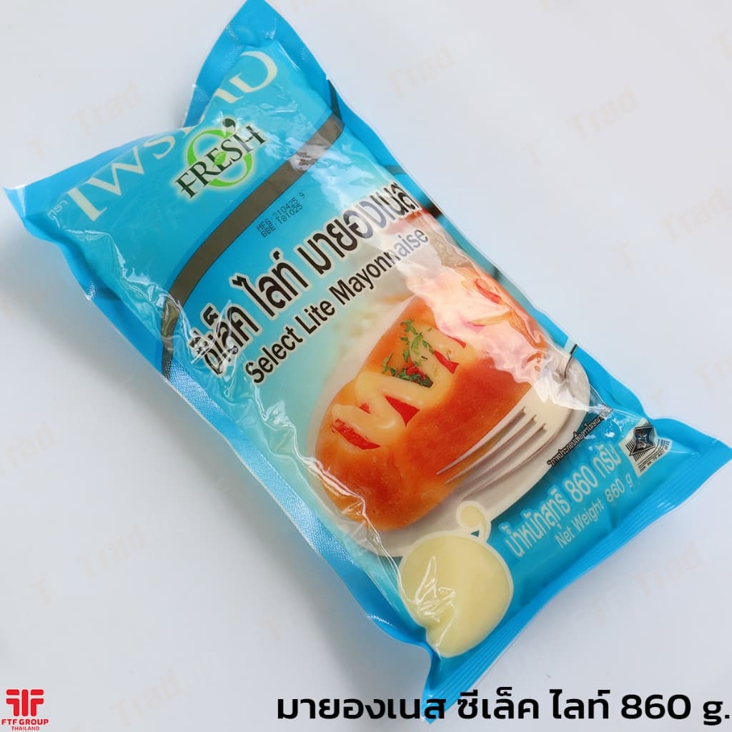 มายองเนส ซีเล็ค ไลท์ ตรา เฟรชโอ 860 g. น้ำสลัด รูปที่ 4