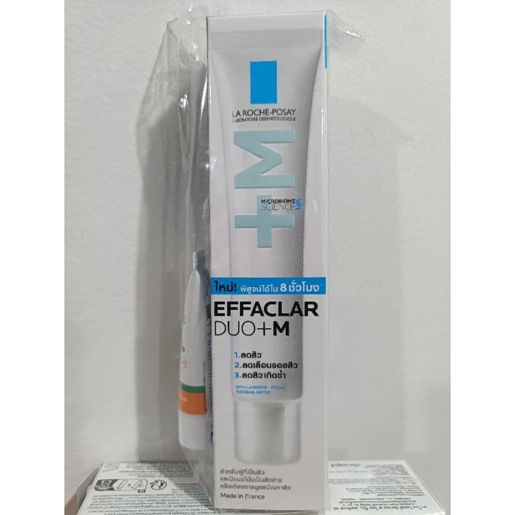 *ส่งด่วนได้ La Roche-Posay Effaclar Duo+ M 40ml เอฟฟาคลาร์ดูโอพลัสเอ็ม สำหรับผิวที่เป็นสิว รูปที่ 4