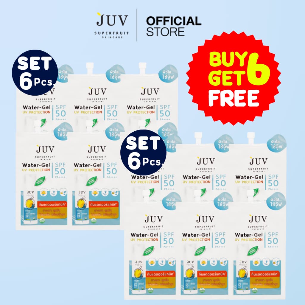 Juv Water Gel UV Protection SPF50 PA++++กันแดดพกพา 7 ml รูปที่ 3