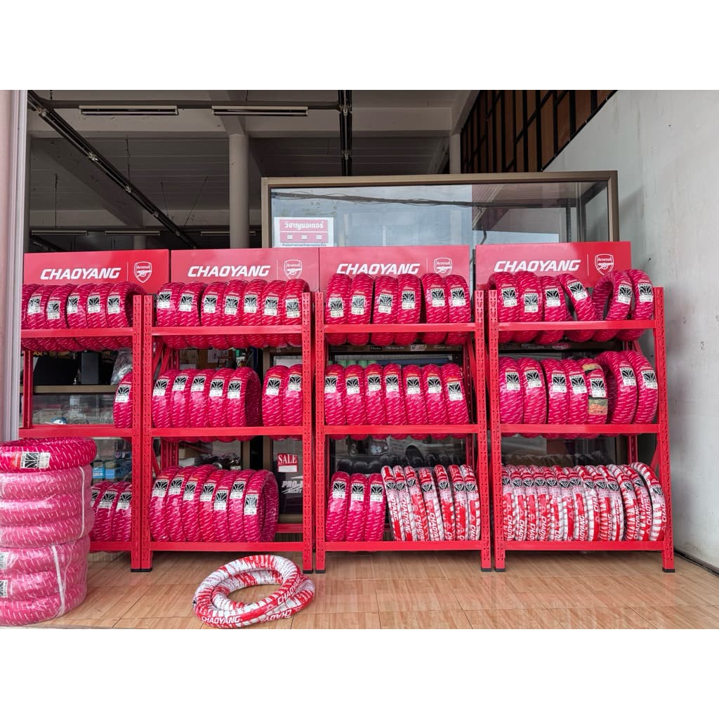 ยางนอก รถฮอนด้าสกูปปี้ไอ Honda Scoopy I ขอบ 14 ลายไฟ ยางเฉาหยาง ยางหน้า 80/90-14 ยางหลัง 90/90-14 รูปที่ 8