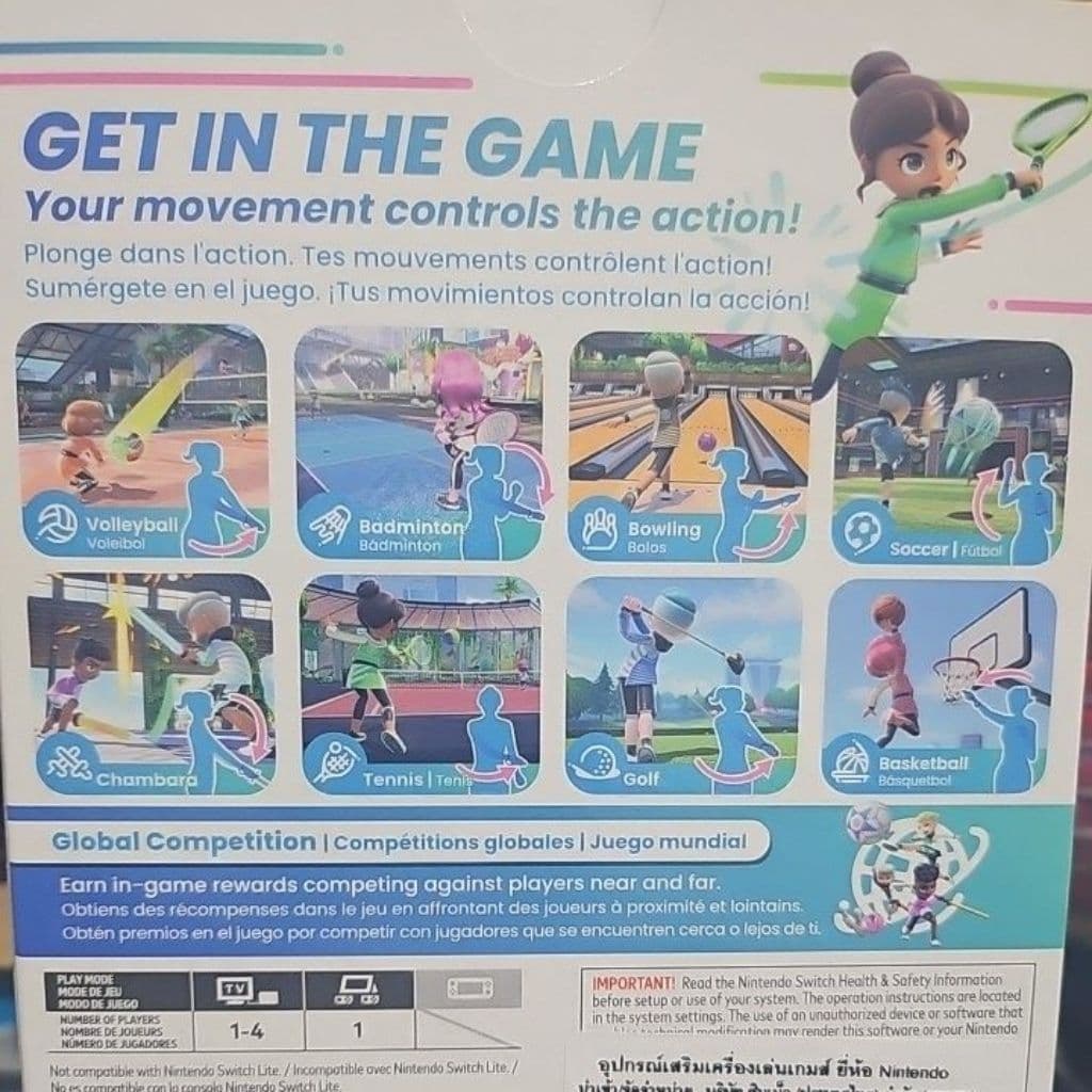 Nintendo switch sports มือหนึ่ง รูปที่ 5