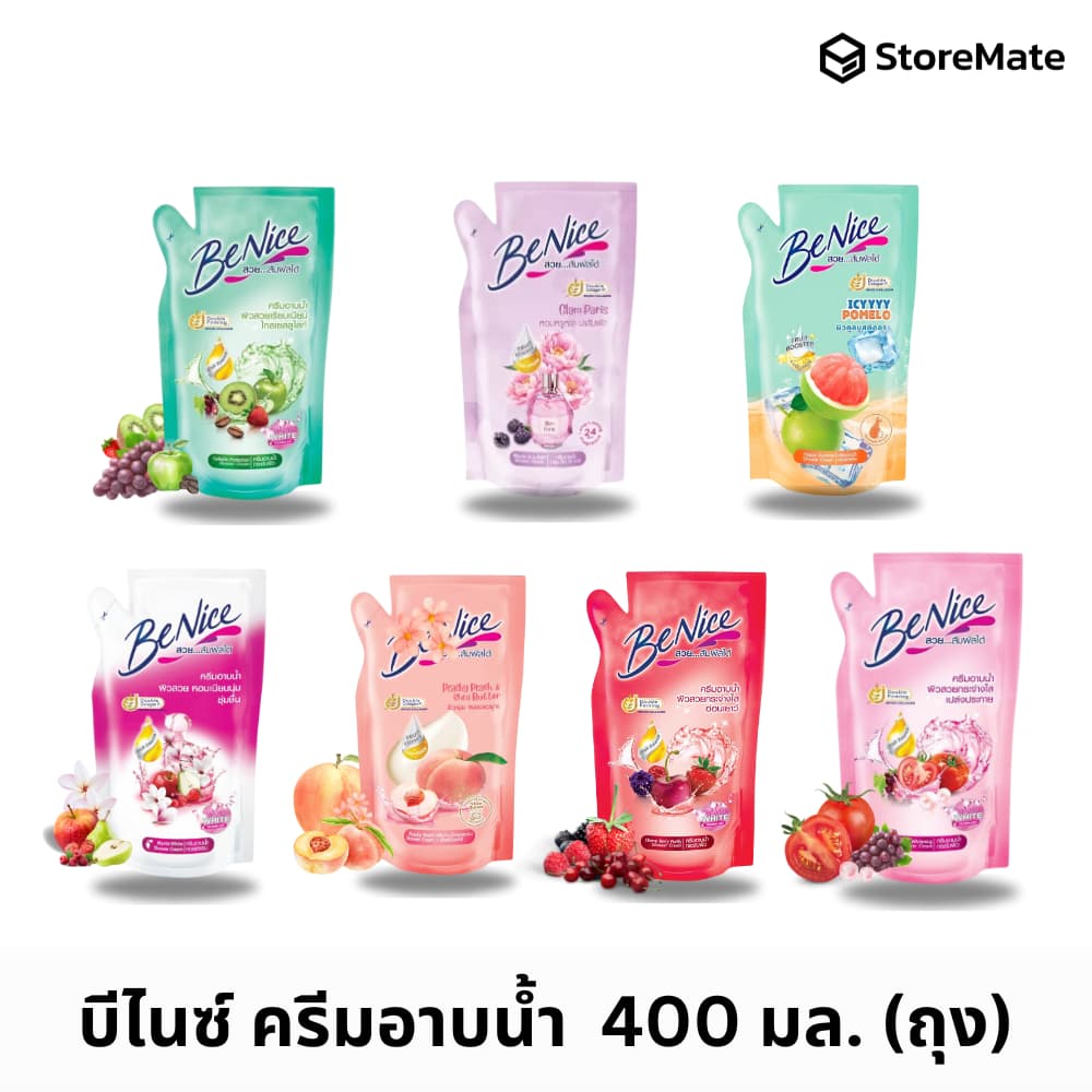 บีไนซ์ ครีมอาบน้ำ 400 มล. รูปที่ 1