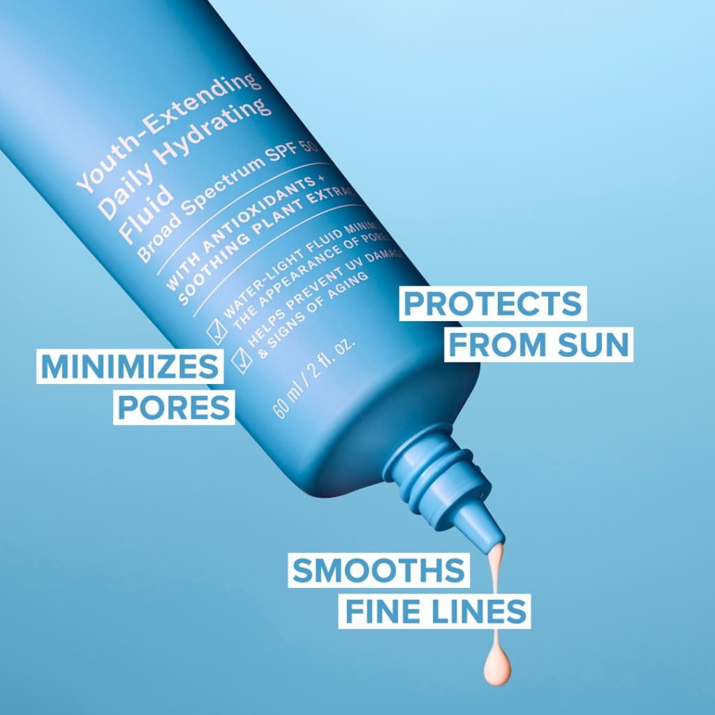 Resist Youth-Extending Daily Hydrating Fluid SPF 50 ยูธ-เอ็กซ์เทนดิ้ง เดลี่ ไฮเดรติ้ง ฟลูอิด บอร์ดสเปคทรั่ม เอสพีเอฟ 50 รูปที่ 3