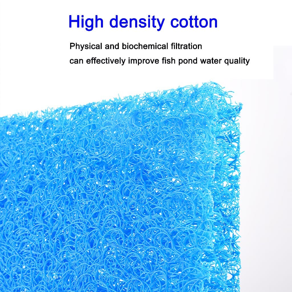 Filter Mat ใยกรองญี่ปุ่นหนาพิเศษ ชนิดหยาบ 100x50x4cm 50x50x4cm 50x50x5cm 100x100x4cm. แพค ใยกรองชนิดหนาพิเศษ รูปที่ 7
