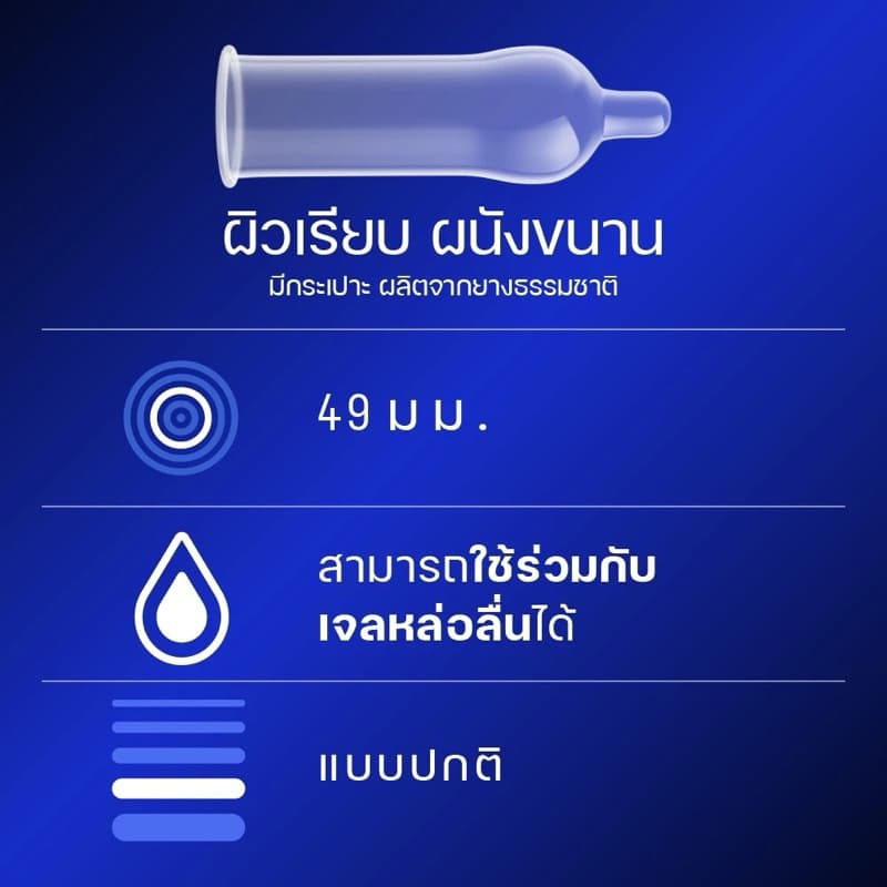 โค้ดคุ้มบิวตี้ลด25% ดูเร็กซ์ ถุงยางอนามัย คิงเท็ค,เอ็กซ์พลอร์ 1กล่อง Durex Kingtex Condom รูปที่ 2