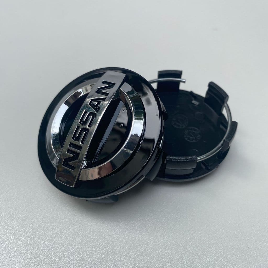NISSAN ครอบดุมล้อ ฝาปิดดุมล้อ ฝาครอบดุมล้อ ฝาปิดดุม 54-60 mm โลโก้ติดรถยนต์ โลโก้รถยนต์ ฝาครอบดุมล้อรถ รูปที่ 3