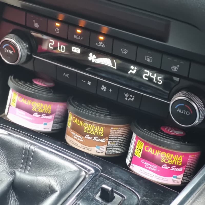 น้ำหอมปรับอากาศ California scents - car cents air freshener fiber can ไฟเบอร์แคน USA รูปที่ 3