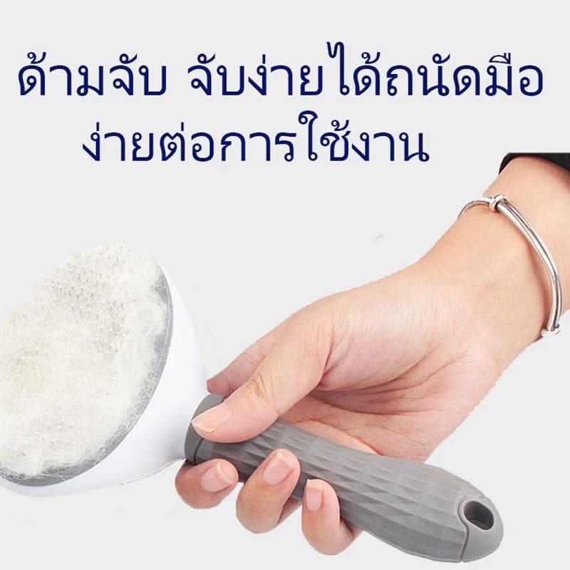 หวีกําจัดขนสัตว์เลี้ยงจัดแต่งทรงผมกําจัดขนและปมกําจัดขนหวีแมวกําจัดขนอัตโนมัติกรูมมิ่งหวีสุนัขแปรงผมอุปกรณ์สัตว์เลี้ยง รูปที่ 7