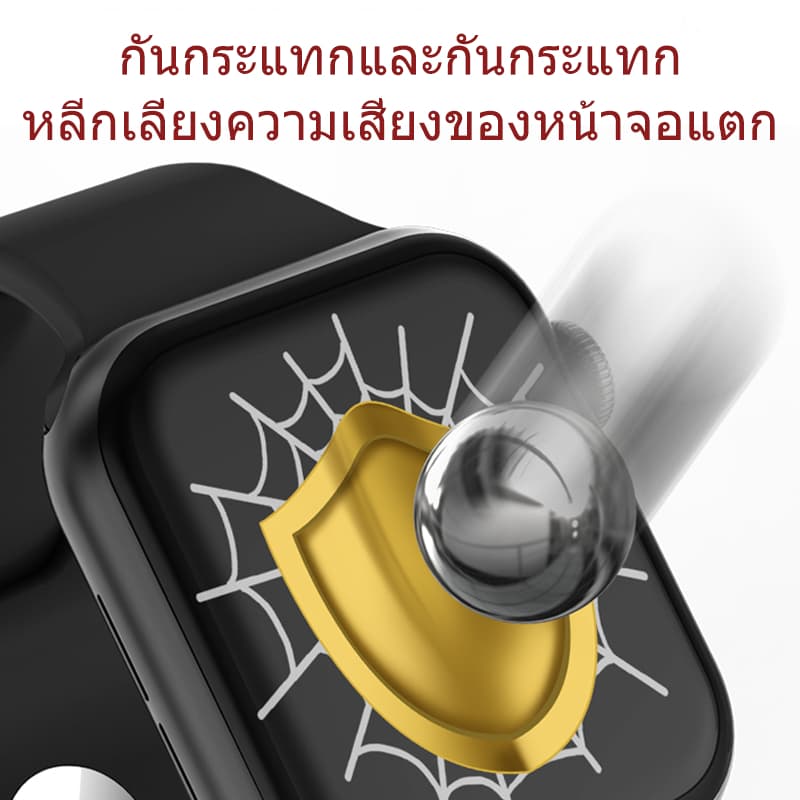 ตัวป้องกันหน้าจอนาฬิกาอัจฉริยะสำหรับ Series11 10 9 8 7 6 5 4 3 2 1 3D ฟิล์มคอมโพสิต 49mm41mm45mm46mm 40mm44mm 38mm42mm รูปที่ 3