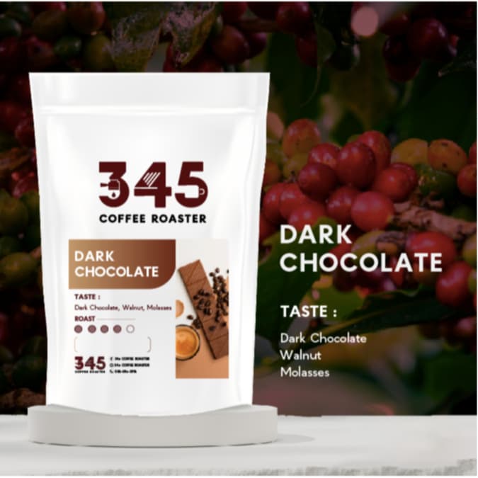 เมล็ดกาแฟคั่ว DARK CHOCOLATE รูปที่ 1