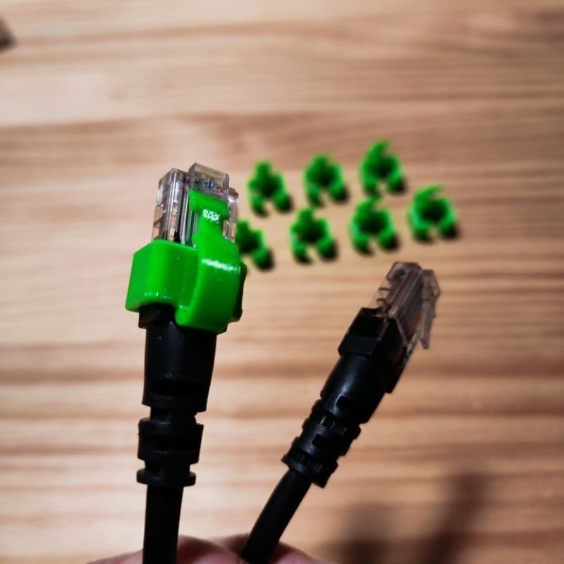 ชุดซ่อมหัวแลน ไม่ต้องเข้าหัวสายใหม่ แน่นเหมือนใหม่ ใช้ได้กับหัว RJ45 มาตราฐาน รูปที่ 1