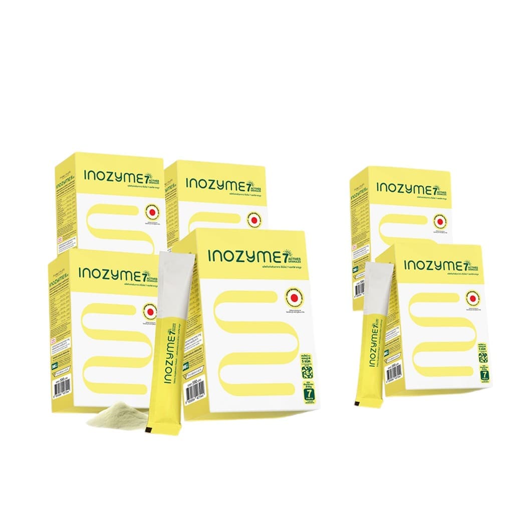 New Prime Health Inozyme 7-Active Granules เอนไซม์ ช่วยย่อย สูตรผง ทั้งหมด 42ซอง รูปที่ 2