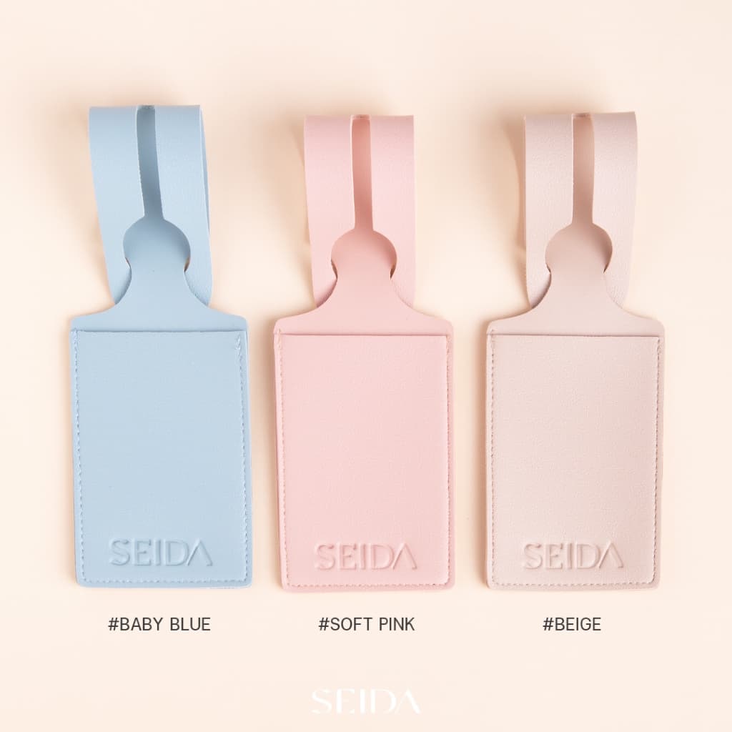 เซดะ แท็กติดกระเป๋า l PASTEL LUGGAGE TAG l สายคล้อง พวงกุญแจป้ายชื่อ รูปที่ 3