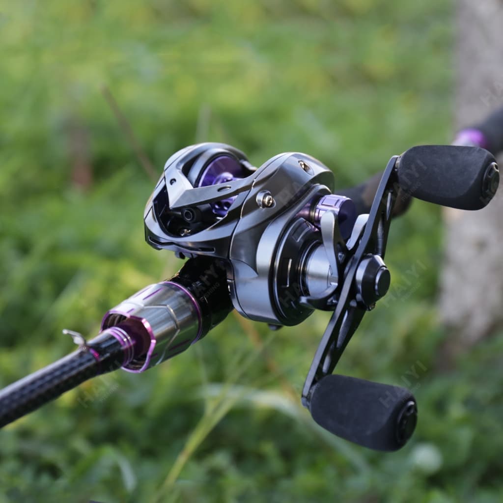 HAIYI FISHINGรอกหยดน้ํา 7.2:1 ลูกปืน 18+1 รอกตกปลา รอกเบทรอกตกปลา รอกตกปลา ตกปลา รอกตกปลาทะเล Fishing Reel รูปที่ 2
