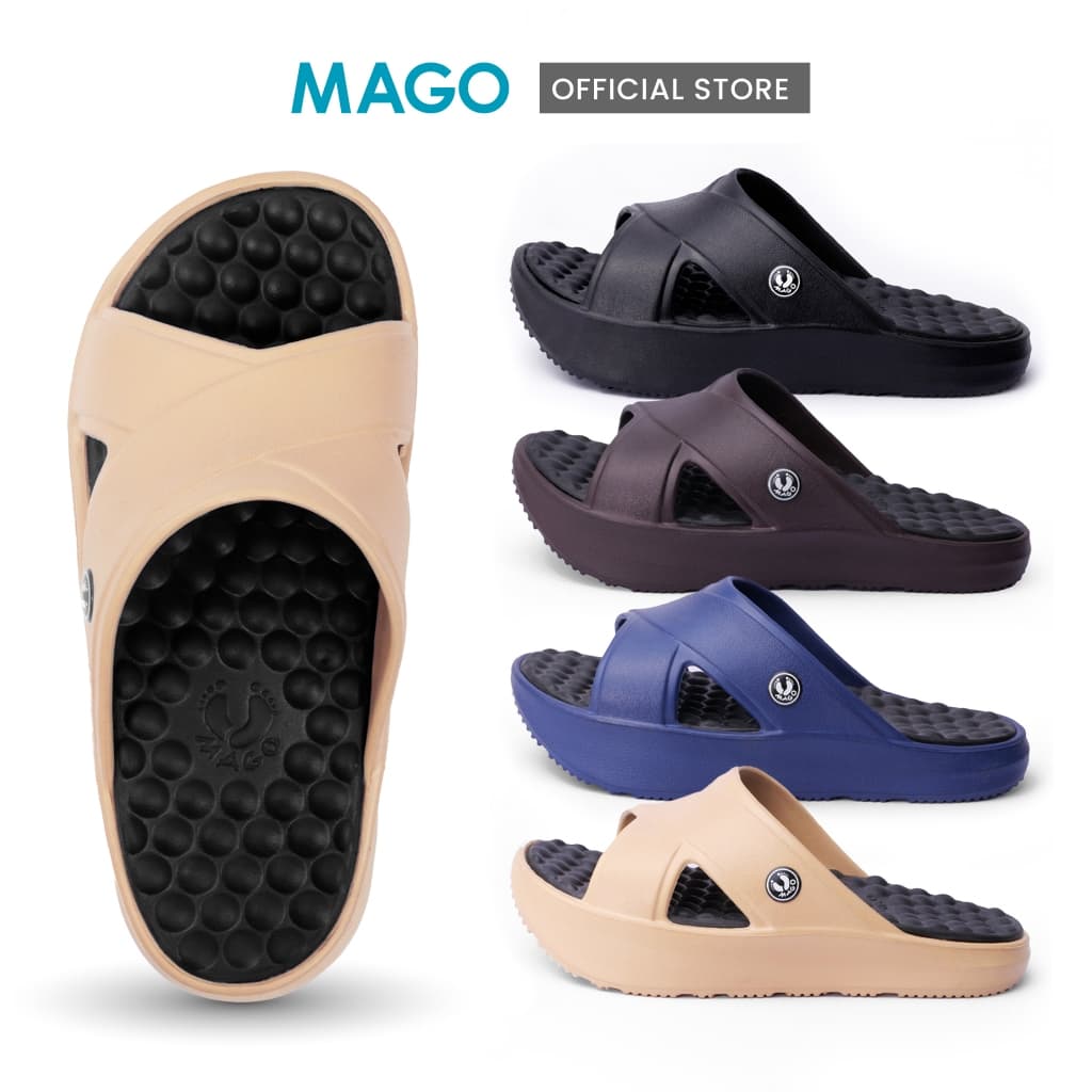 MAGO FOOTWEAR " MG 777 " รองเท้าสุขภาพชาย / หญิง กันน้ำ กันลื่น รูปที่ 1