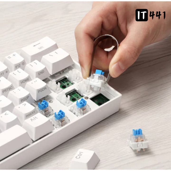 Outemu Switch Keyboard สวิตซ์คีย์บอร์ด 3 Pin มีครบทุกสี รูปที่ 2
