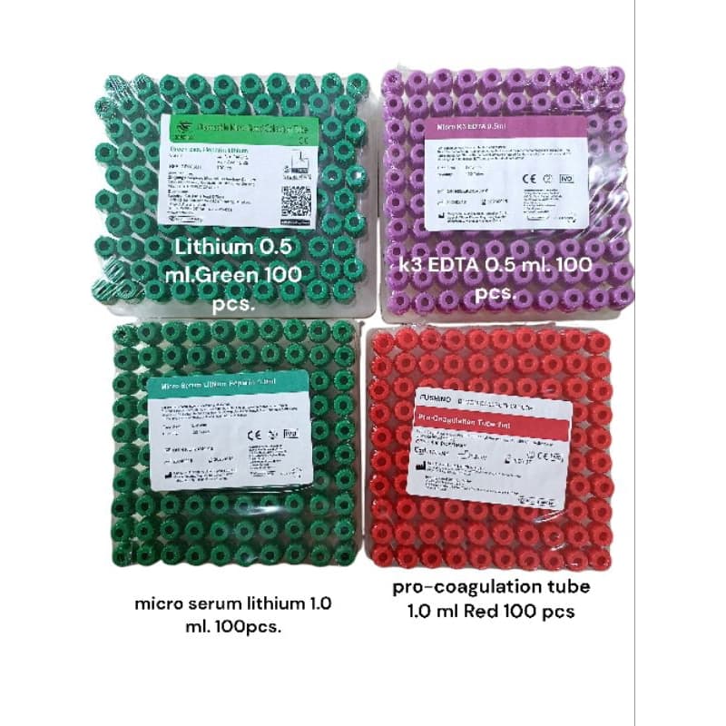 Blood collection Tube blood tube 100 pcs. รูปที่ 7