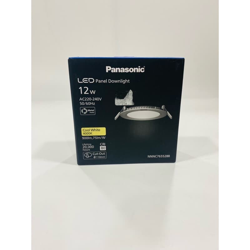 Panasonic® LED Downlightโคมดาวน์ไลท์ฝังฝ้าขนาด6w,9w,12w,15w,18w,24w.แสงเดย์,แสงวอร์ม,แสงคูลไวท์ รูปที่ 7